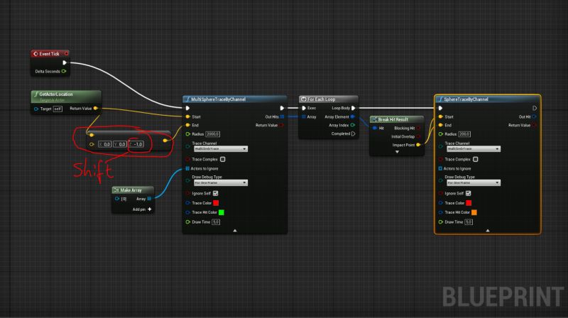 Sphere Trace By Channel Function T M Node Lara Bak Unreal Engine - Stunning Vintage Picture - High Resolution