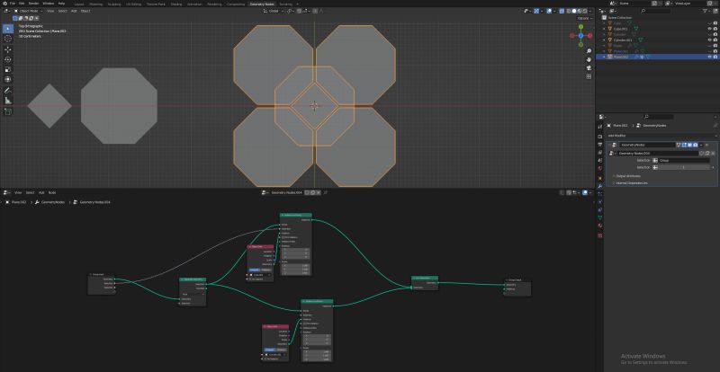 Vertex Group Created Within A Geometry Node Object Blender 3 5 Blender Stack Exchange - Beautiful Retina Gradient Arts | Free Download