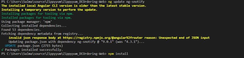 Ng Upgrade Incompatible Peer Dependency Error Prevents From Auto - Ultra HD Colorful Photo - Full HD