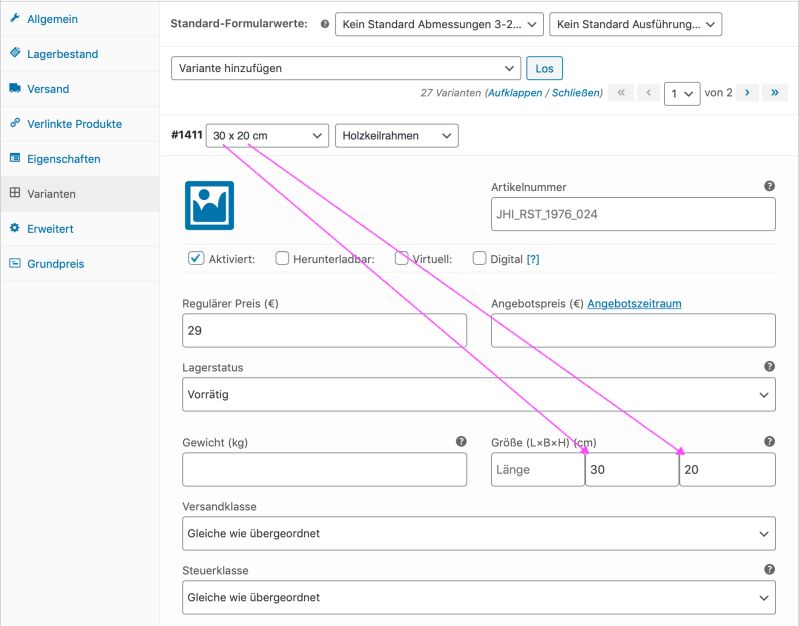 Product Combination Attribute Dimensions - Classic Full HD Mountain Arts | Free Download