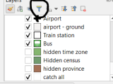 How To Easily Toggle Outlines And Fills For Polygon Layers In Qgis 3 X