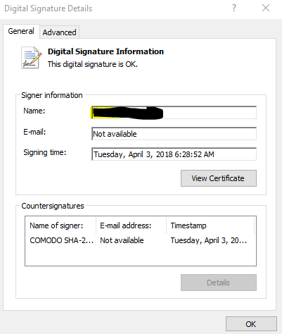 On the contrary, an electronic signature is a legal concept. Is There A Way To Get The Name Email Of A Person From The Digital Signature In Powershell Stack Overflow