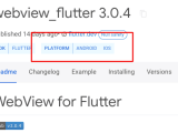 Android Getting Error While Implementing Web View In Flutter