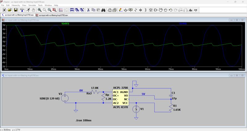 Ac Simulating Hcpl 3700 Using Ltspice Electrical Engineering Stack - Perfect Landscape Background - Ultra HD