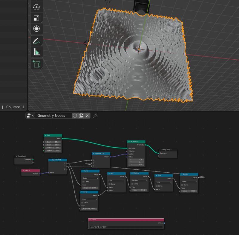 Creating 3d Surface Graphs And 3d Parametric Graphs Using Cylindrical - Premium Minimal Illustration Gallery - HD