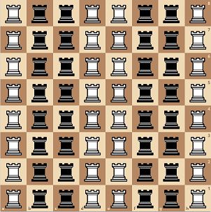 Combinatorics Chess Pieces Attacking Exactly Once Puzzling Stack - High Quality High Resolution Light Images | Free Download
