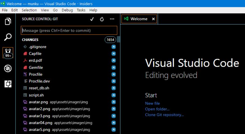 Visual Studio Code Git And Git On Vscode Samba Shared Folder Issue - Premium Landscape Background Gallery - 8K