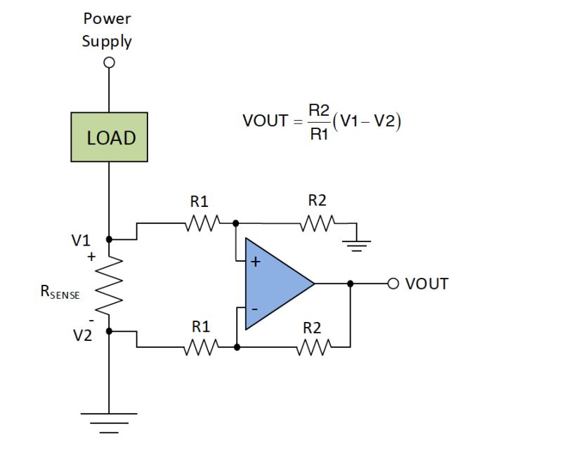 High Side Current Sense Circuit - Classic Abstract Design - 8K