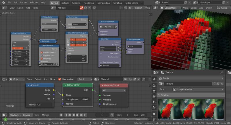 Scripting Create Geometry Based On An Image Blender Stack Exchange - Premium Colorful Art Gallery - Ultra HD