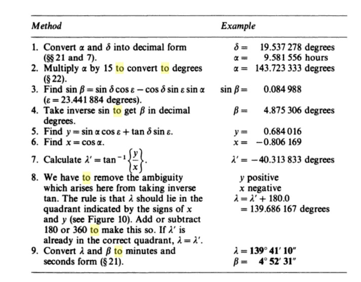 Problem In Converting Equatoral Coordinates To Ecliptic Coordinates Astronomy Stack Exchange - Geometric Photo Collection - High Resolution Quality