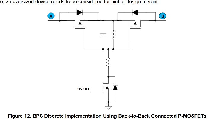 Bidirectional Switch Using Two Back To Back Mosfets Control Circuit - Elegant Nature Illustration - Desktop
