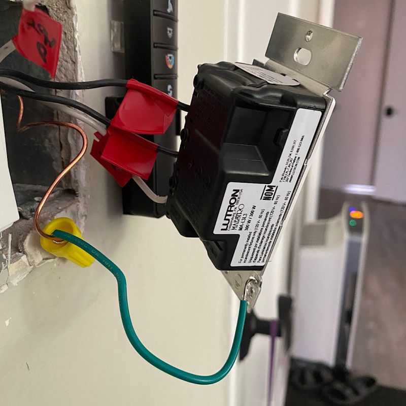 Electrical Wiring Dual Dimmer Switch Home Improvement Stack Exchange - Premium Light Pattern Gallery - Retina