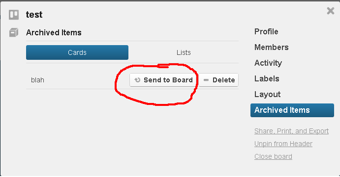 [Trello] How to undo card archive on Trello? | ANDROID