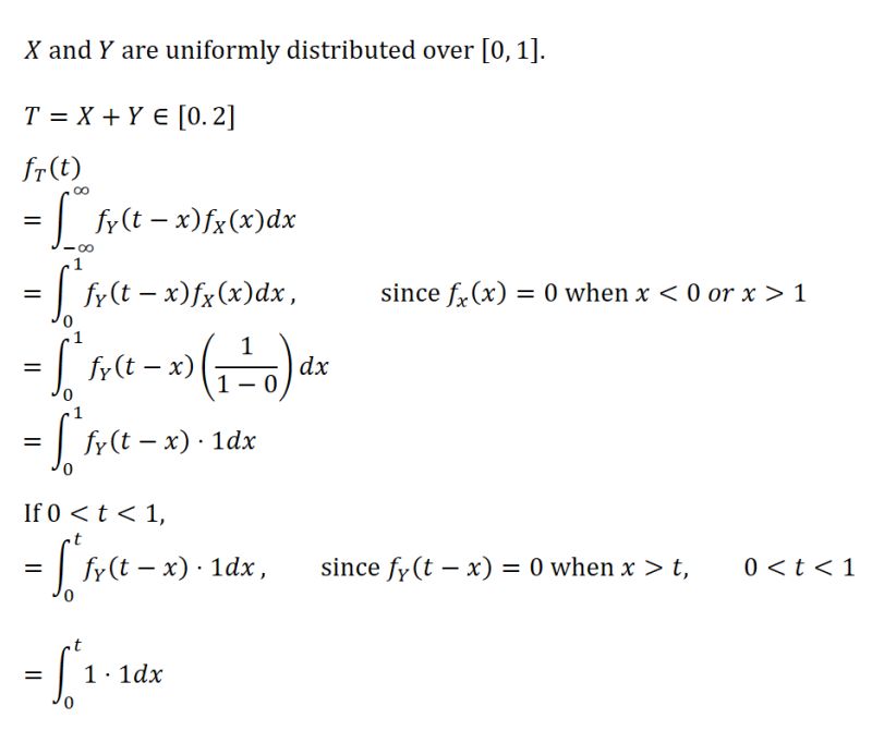 Statistics Expectation And Convolution Question Mathematics Stack Exchange - Premium City Image Gallery - Retina
