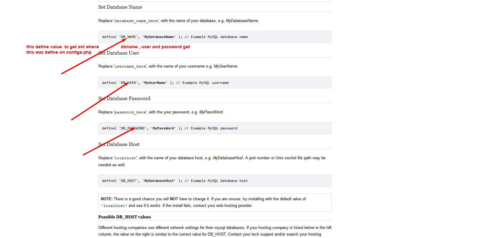 Wordpress.com does not support creating additional databases, . How Can Get Database Name In Wordpress Stack Overflow