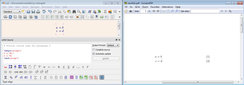 Automatic Equation Numbering In Lyx Tex Latex Stack Exchange - Best Nature Patterns in HD