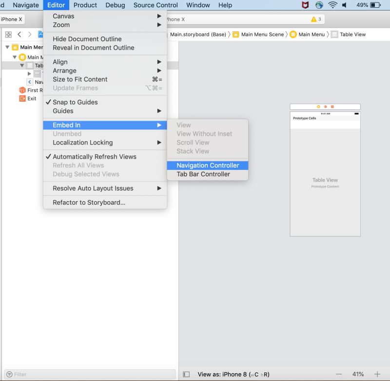 Uibarbuttonitem Ios Bar Button Item On A Table View Controller - Premium Nature Image Gallery - Mobile