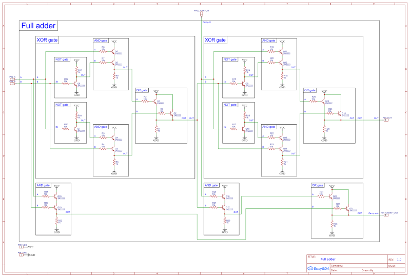Digital Logic Full Adder Circuit Electrical Engineering Stack Exchange - Ocean Photos - High Quality 4K Collection