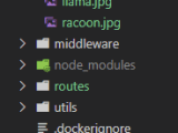 Node Js How To Live Load Photos From Docker Containers Stack Overflow