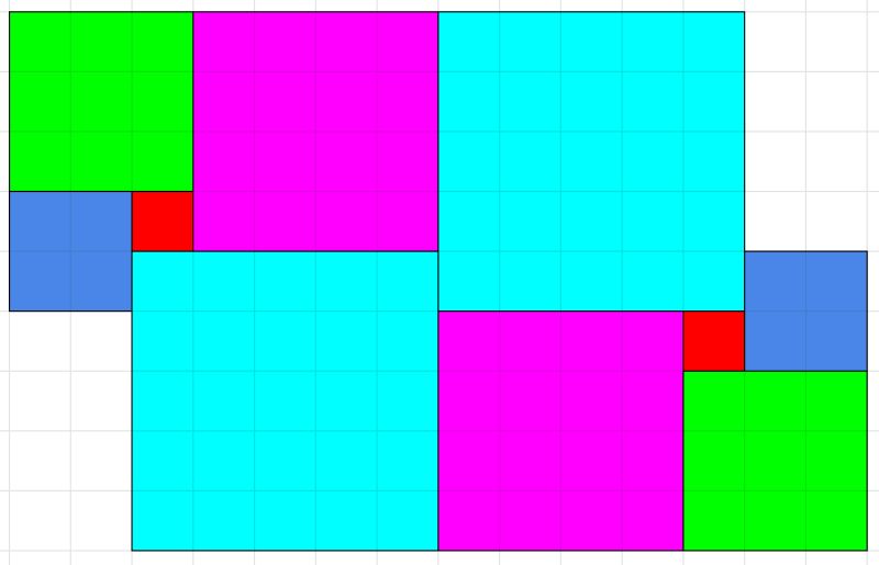 Geometry Tiling The Plane With Consecutive Squares Mathematics Stack Exchange - Premium Abstract Art Gallery - Mobile
