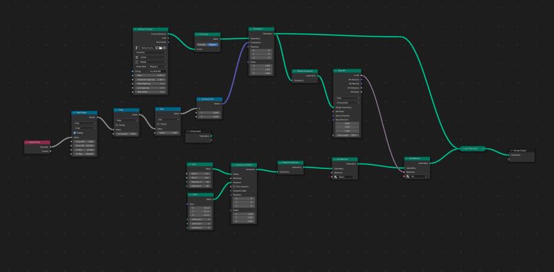 Animation Animate Vertex Groups In Geometry Nodes Blender Stack - Elegant Abstract Design - 4K