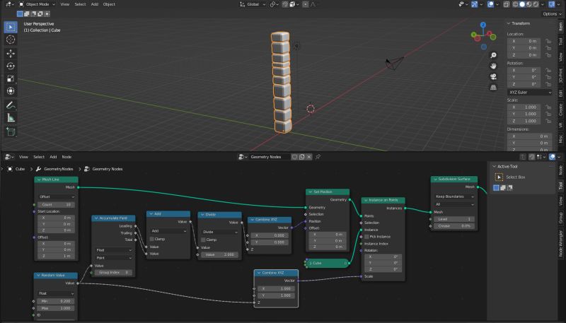 Geometry Nodes Random Value For Z Axis Blender Stack Exchange - Best Vintage Arts in Full HD