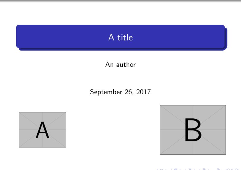 Beamer Vertically Align Separation Line Between Title And Subtitle - Vintage Picture Collection - Desktop Quality