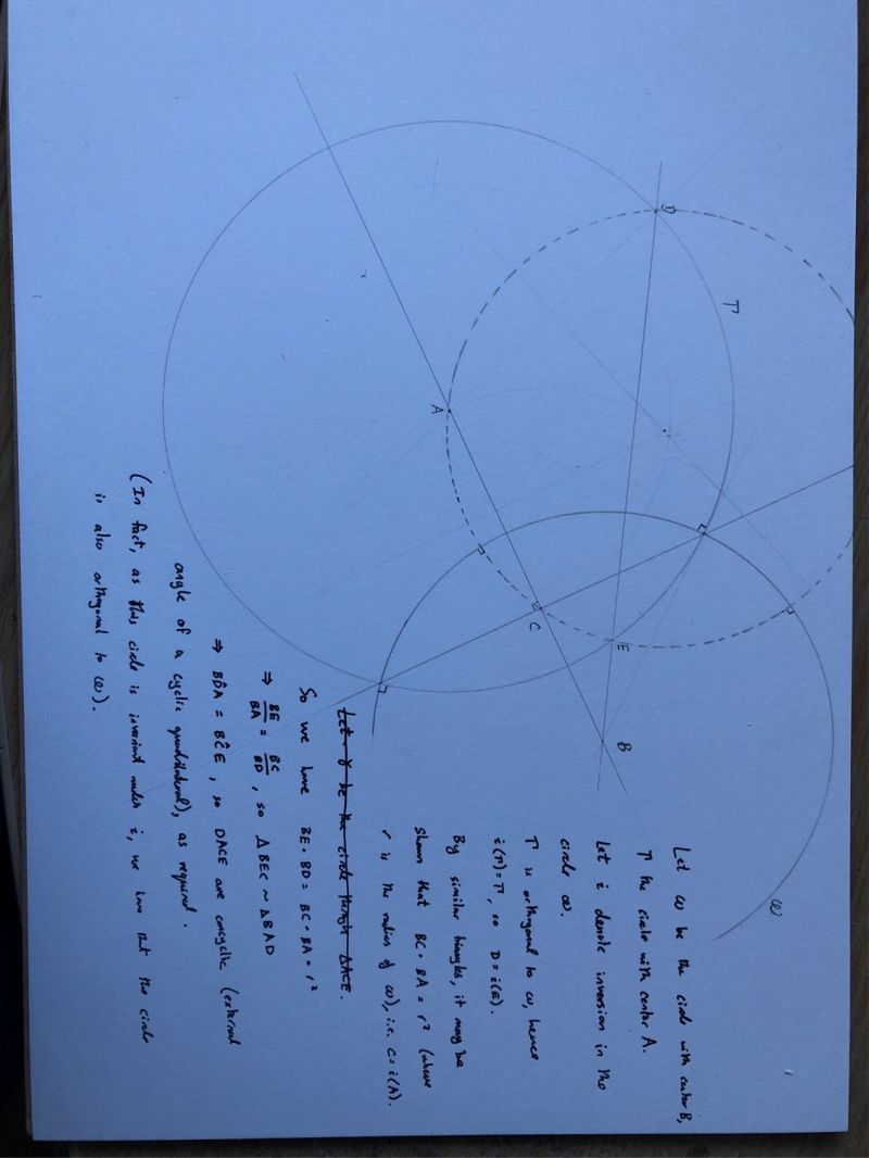 Geometry Orthogonal Circles Mathematics Stack Exchange - HD Gradient Backgrounds for Desktop