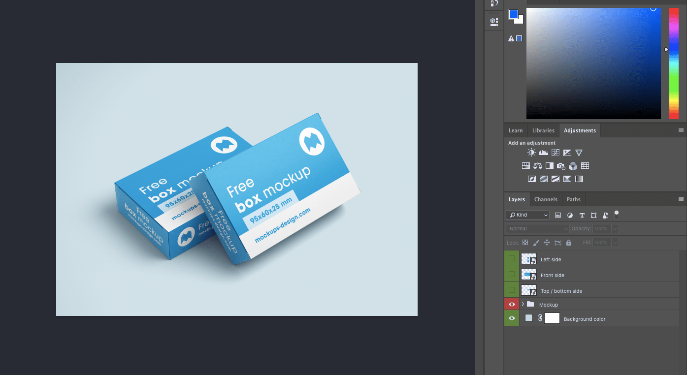 Adjust the perspective · step five: How Can I Separate Duplicate Smart Object Layers Displayed Twice To Be Able To Edit Individually In Photoshop Graphic Design Stack Exchange