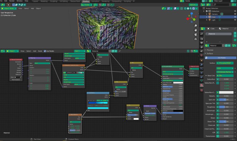 How To Connect Mix Rgb With Noise Texture Nodes Blender Stack Exchange - Download Modern Dark Image | High Resolution