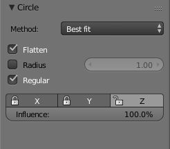 Blender Looptools Gt Circle Method Option The Difference Between Best - Dark Image Collection - Desktop Quality