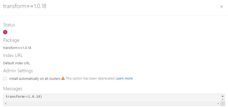 Python What Is Missing To Install Transform With Pip In Databricks - Modern Space Design - Mobile