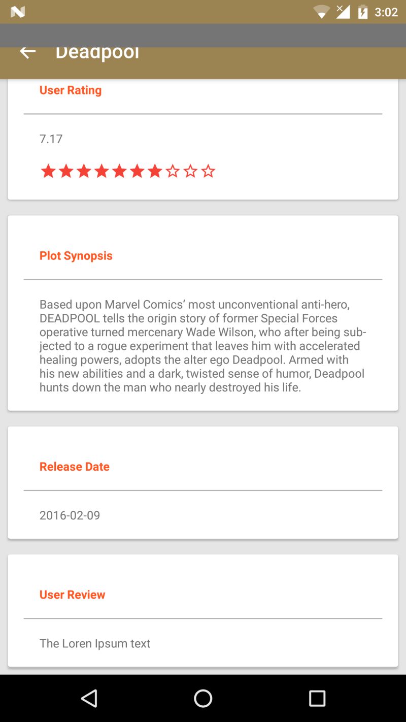 Android Collapsible Toolbar With Custom View That Moves As Scrolling - Premium Minimal Picture Gallery - Retina