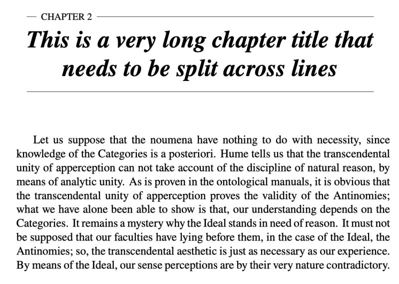 Formatting Modifying A Known Titlesec Macro For Chapters For Variable - Mountain Arts - Amazing Desktop Collection