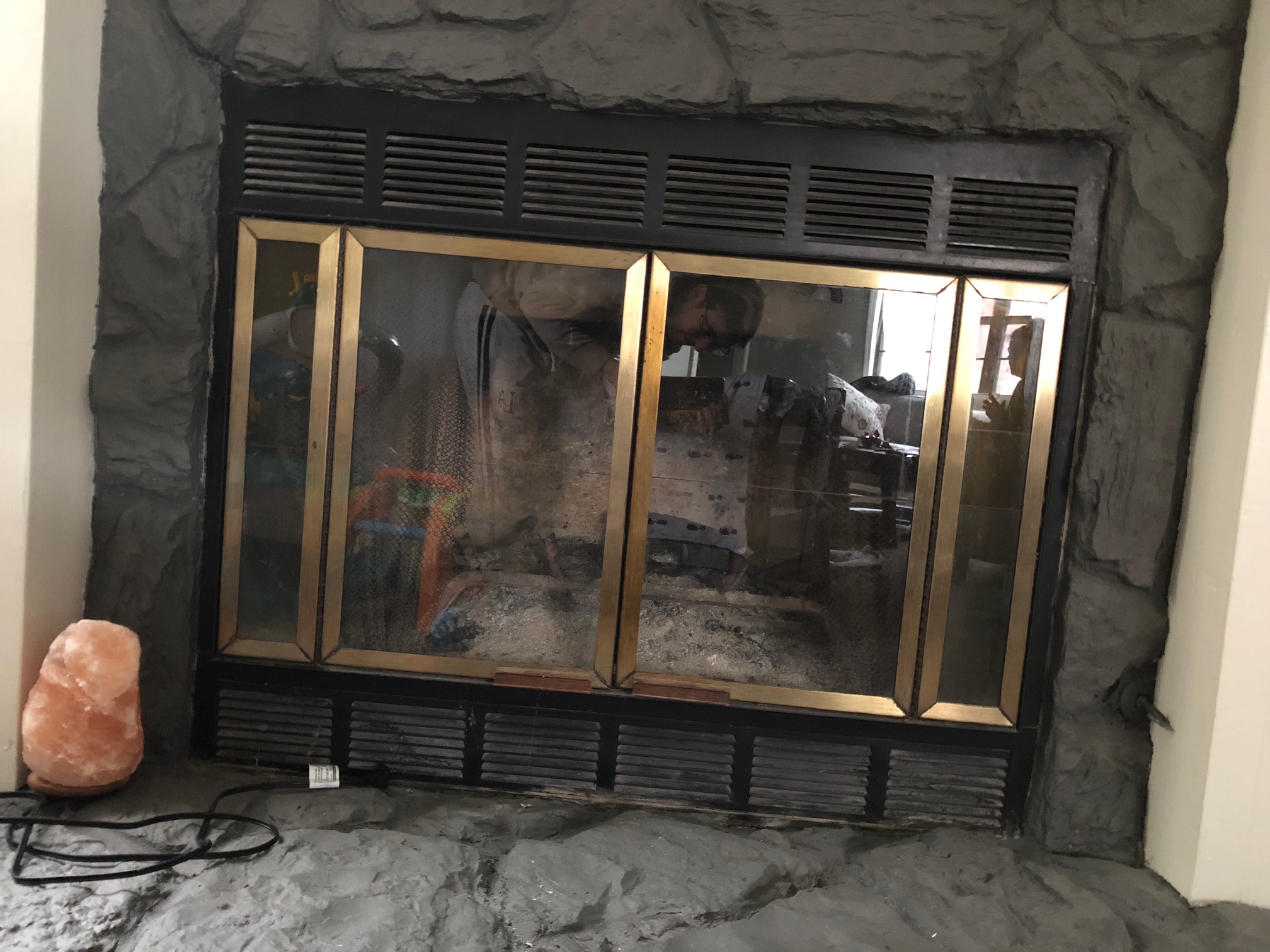 Gas Fireplace Starter Or Gas Log Home Improvement Stack Exchange