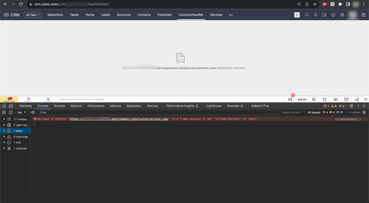 Error image