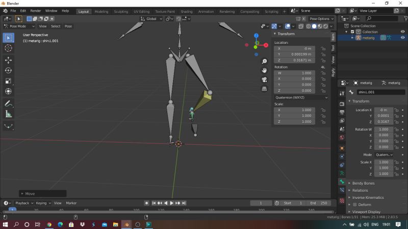 Rigging Ik Rig Going Incredibly Wrong Blender Stack Exchange - Classic Space Illustration - Ultra HD