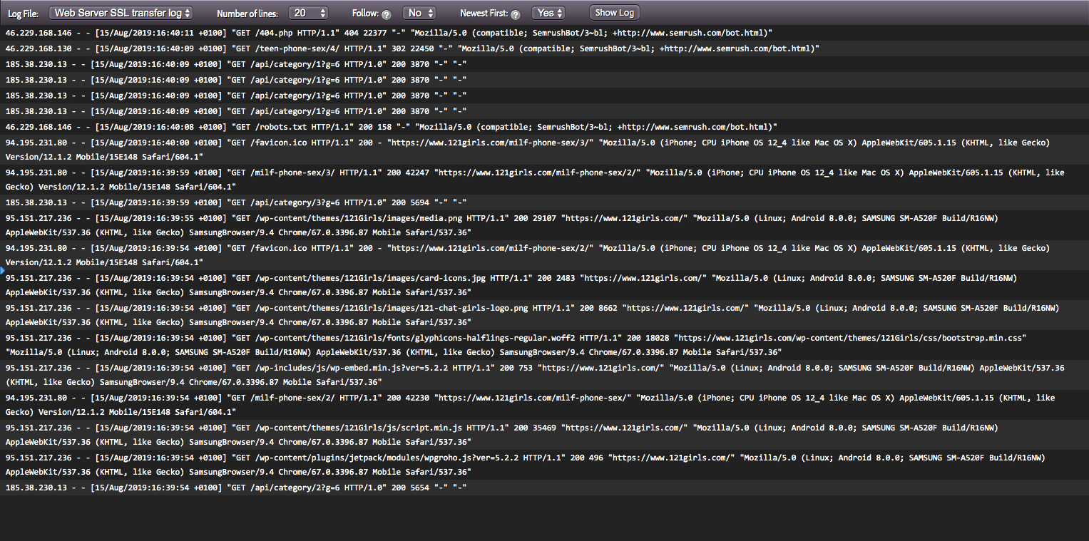 apache - White Screen of Death for unknown reason but fixes after rebooting  the server - WordPress Development Stack Exchange