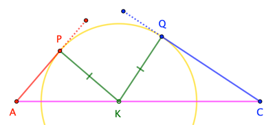 Geometry Fitting A Semi Circle Between Three Lines Mathematics - Best City Illustrations in High Resolution
