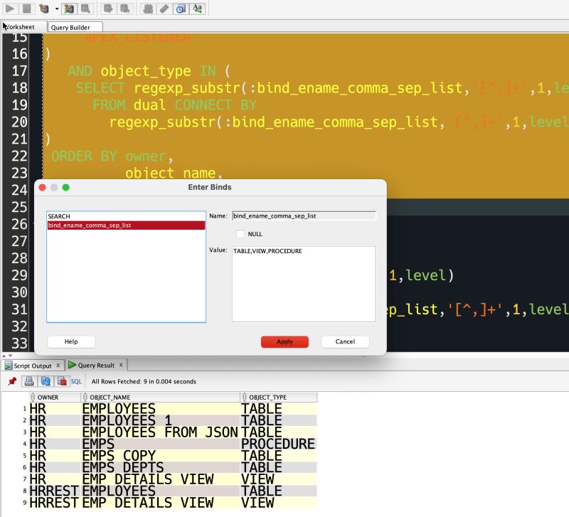 Oracle Database How Can We Enter Many Values In A Sql Parameter Sql - Best City Images in 8K