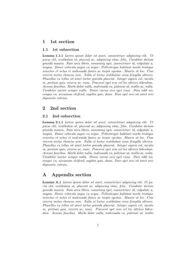 Different Numbering Depth In The Appendices Tex Latex Stack Exchange - Space Patterns - High Quality 4K Collection