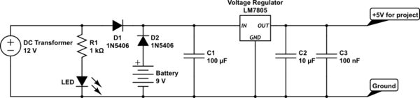 Different Voltage Battery Backup Circuit Electrical Engineering Stack - Full HD Colorful Images for Desktop