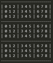 python how to print sudoku grid more efficiently stack overflow