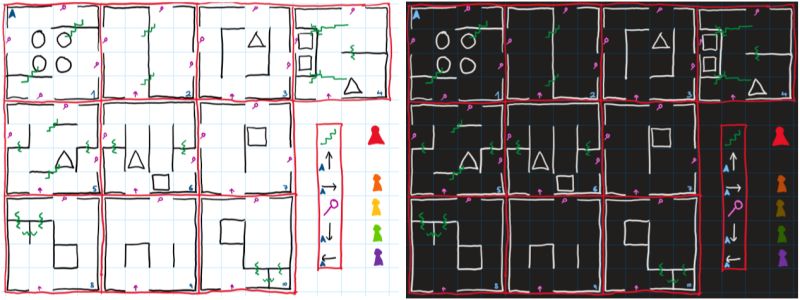 Grid Deduction Magic Maze Puzzle Puzzling Stack Exchange - Dark Photo Collection - Desktop Quality