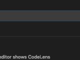 How To Disable Codelens In Vs Code Stack Overflow