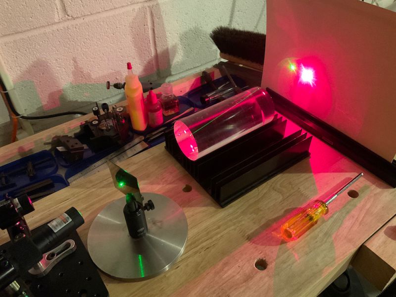 Optics How Can We See Laser Physics Stack Exchange - Mobile Vintage Textures for Desktop