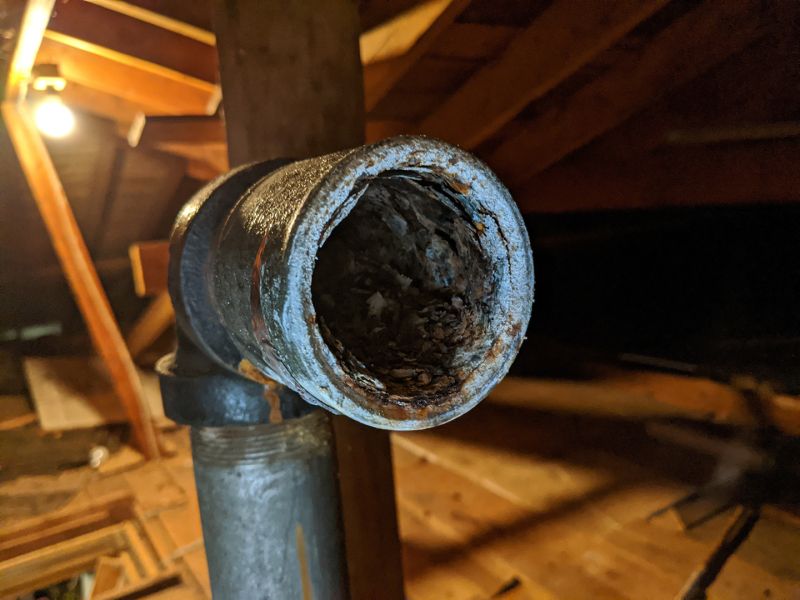 Vent Pipe Replacement In Attic Home Improvement Stack Exchange - Beautiful Colorful Texture - Desktop
