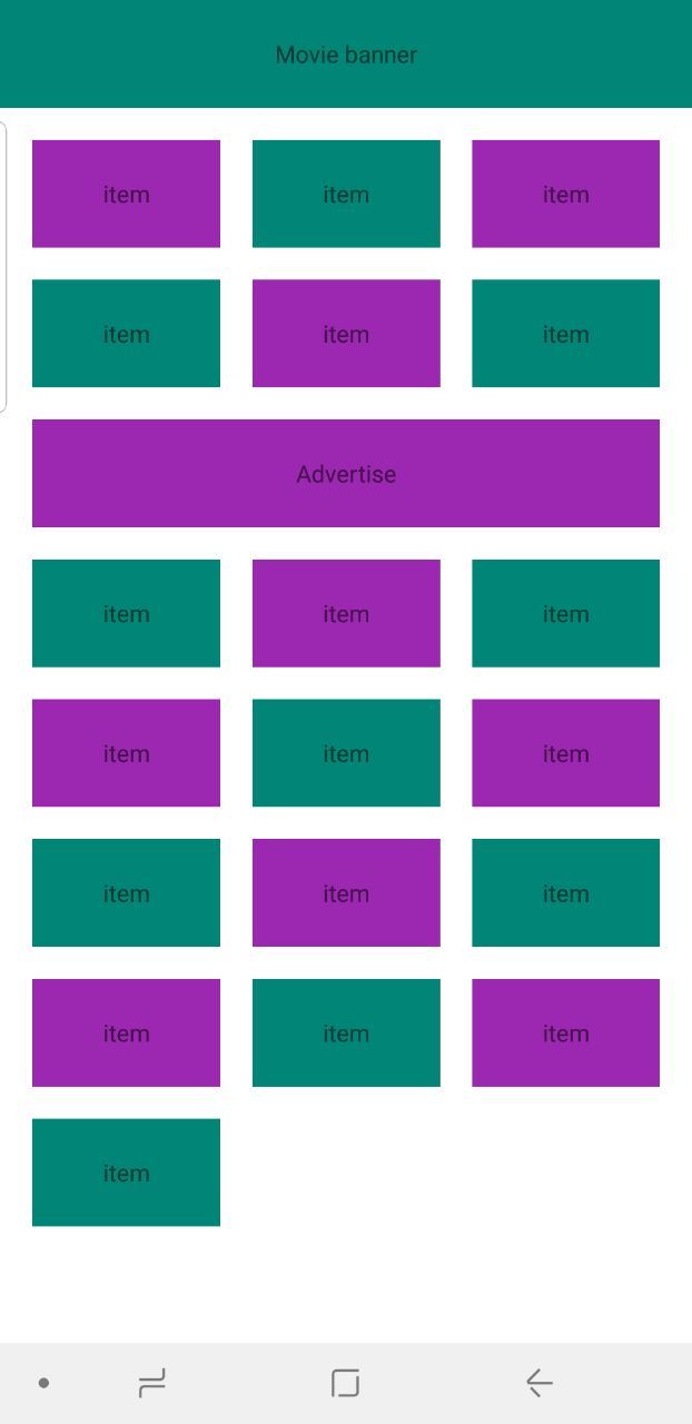 Android Gridlayoutmanager Span Size Recycleview Stack Overflow - Beautiful Desktop Ocean Illustrations | Free Download