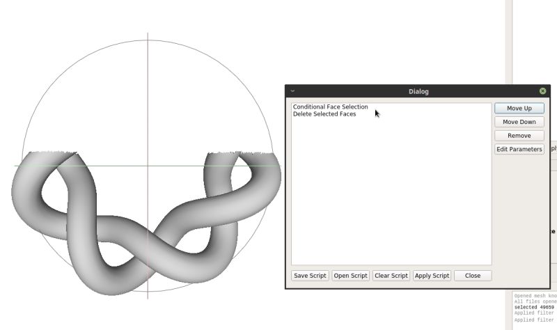How To Use Conditional Select Faces In Meshlab Filter Script Stack - Premium Space Picture Gallery - HD