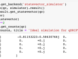 Quantum State How To Plot Histogram Using Statevector Simulator